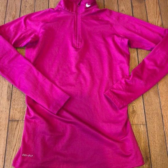 Nike Tops - Nike dri fit combat quarter zip sweatshirt